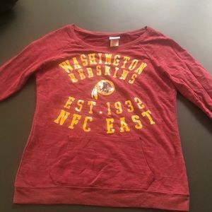 Washington Redskins Women’s Fitted Sweatshirt Size L